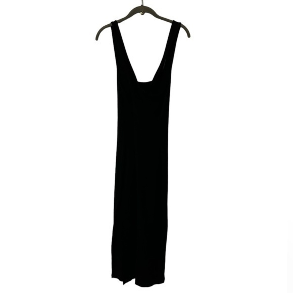 Lanston Black Loop Back Dress